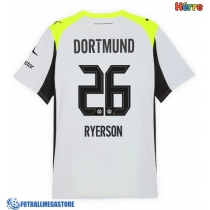 Fotballdrakt Herre Borussia Dortmund Julian Ryerson #26 Bortedrakt 2025-26 Kortermet